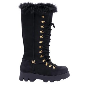 Seicento Stiefel – Schwarz