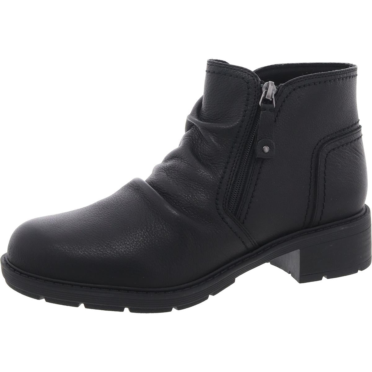 Hearth Dove Stiefeletten – Leder, Reißverschluss