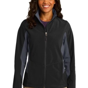 Port Authority Core Damen-Softshelljacke im Colorblock-Design – L318