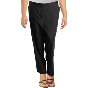 Hose – hoher Bund, Stretch, Knöchellänge, große Größen