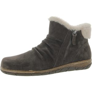 ETERIC Stiefeletten – mit Kunstfellfutter, Veloursleder
