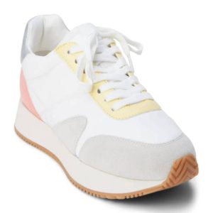 Farrah Sneaker – Damen, Gelb, Weiß