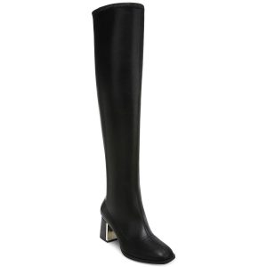 Nanda Overknee-Stiefel – mit Reißverschluss, eckige Zehenpartie