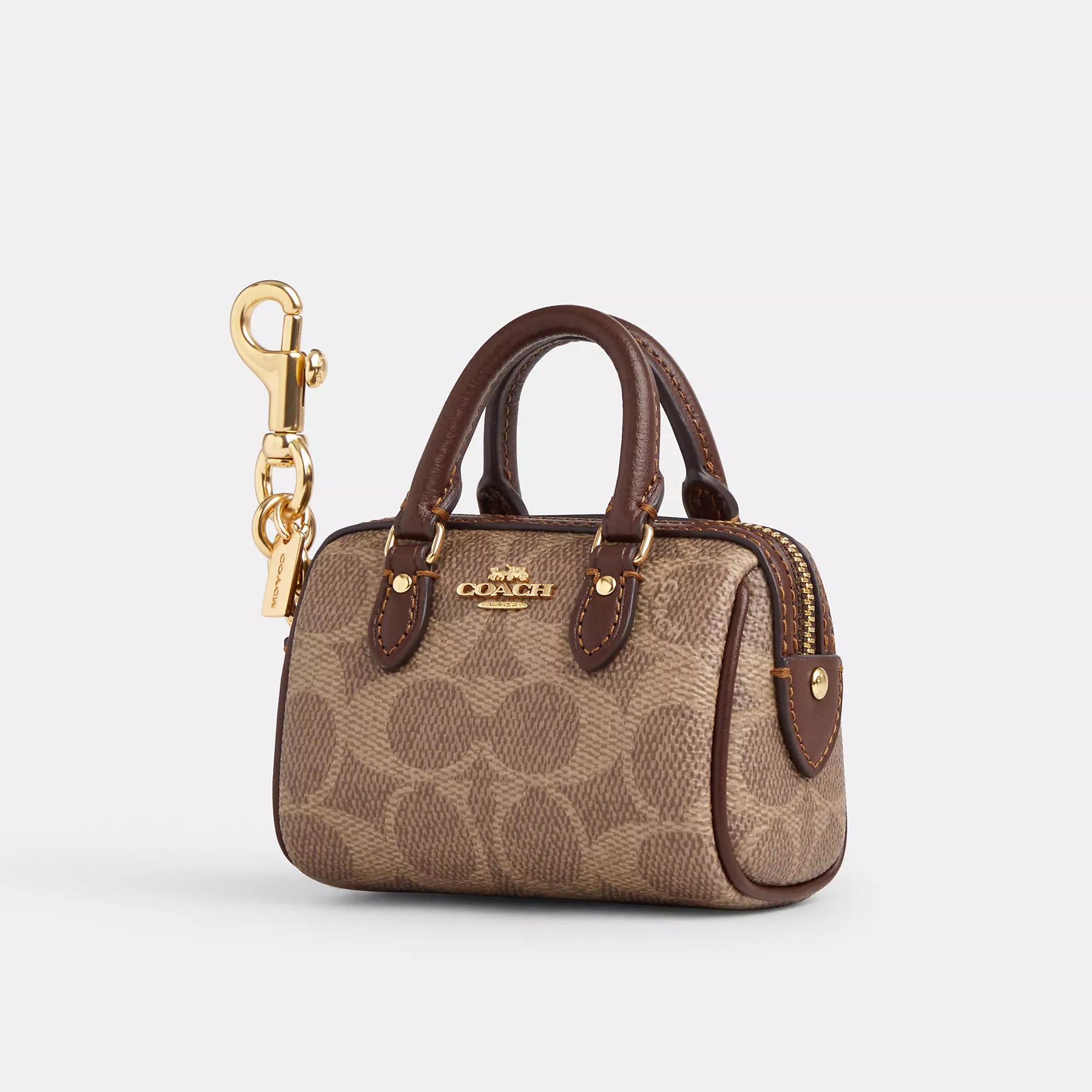 Coach Outlet Rowan Signature Taschenanhänger – Canvas, Mini