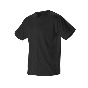 Alleson Baseball Trikot – leicht, durchgehende Knopfleiste, Erwachsene