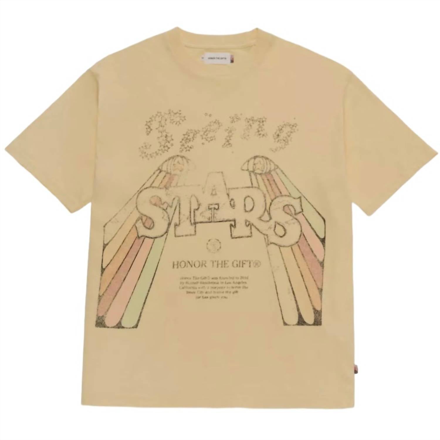 Seeing Stars 7732544045116 T-Shirt – Gelb, Herren