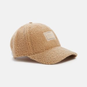 Sherpa-Baseballcap mit Strass