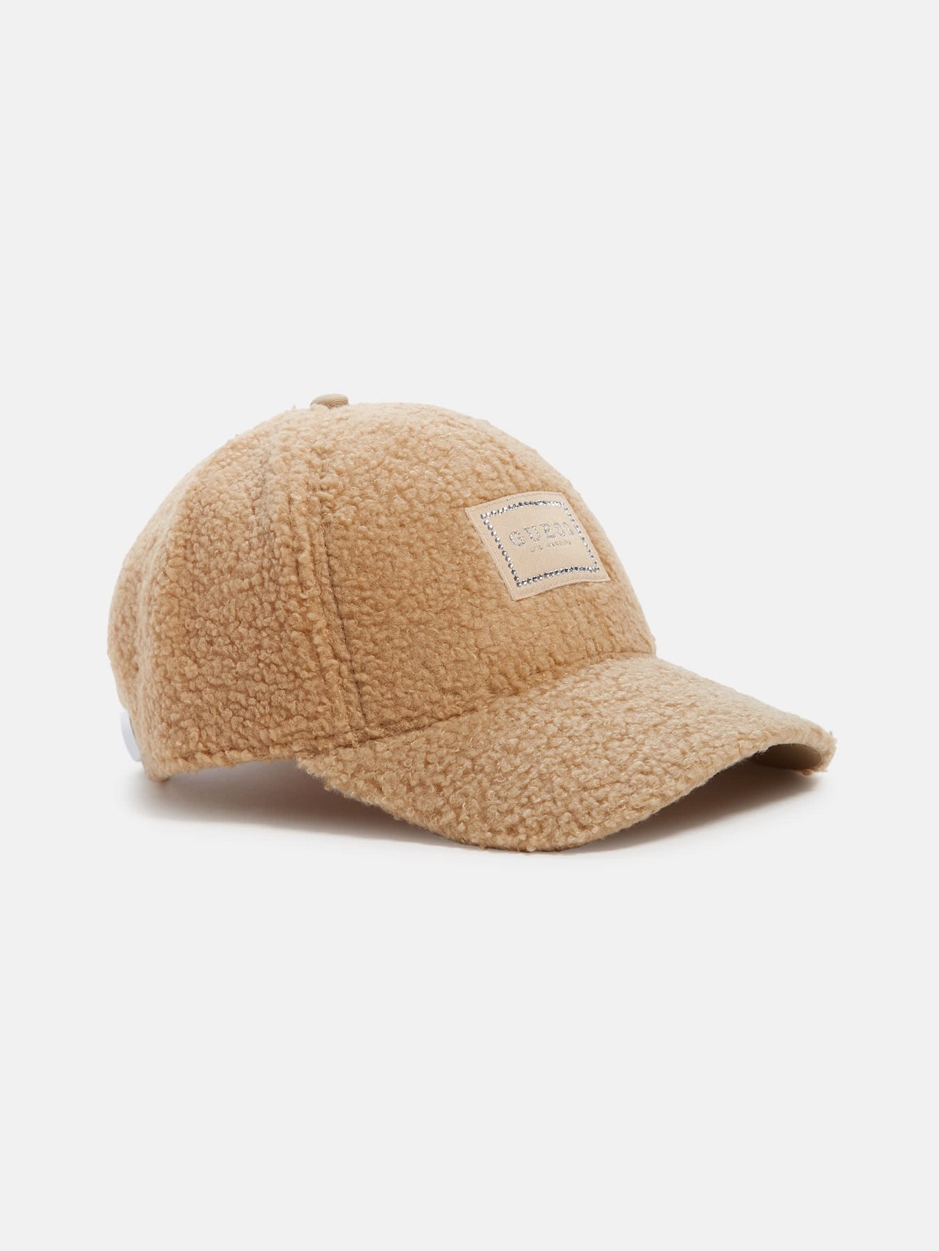 Sherpa-Baseballcap mit Strass