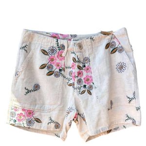 Cargo-Shorts in Naturfarbe
