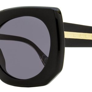 Marni Jellyfish Lake RYM quadratische Damen-Sonnenbrille – Schwarz, 56 mm