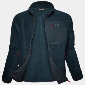 Helly Hansen Panorama Pile Herren-Fleecejacke in Blockoptik