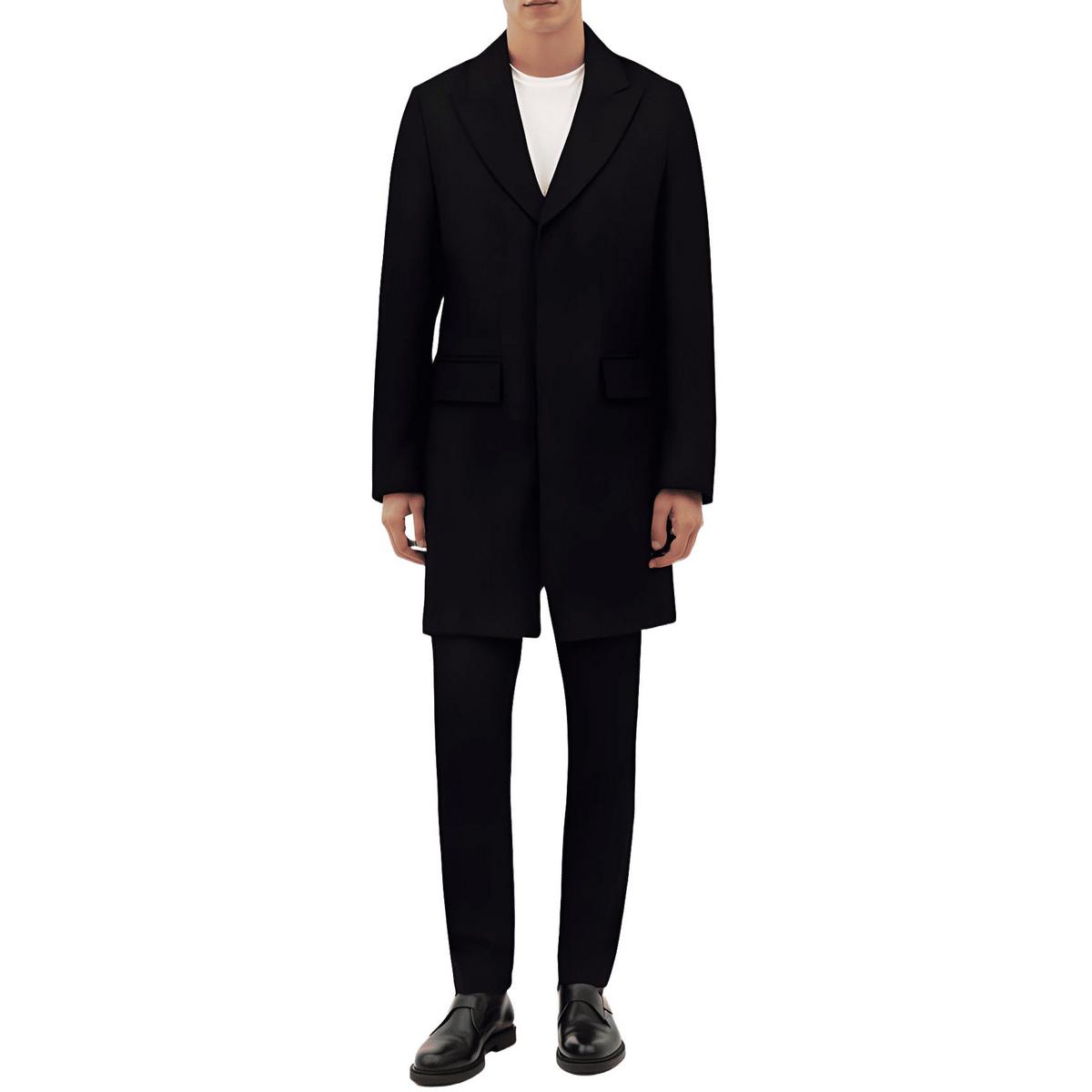 Unifarbene Woll-Cabanjacke