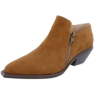 Sync Stiefeletten – Velourslederimitat, Shootie-Schnitt