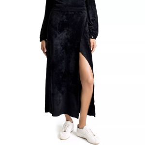 Rock aus italienischer Wolle – Schwarz – 7733732671548