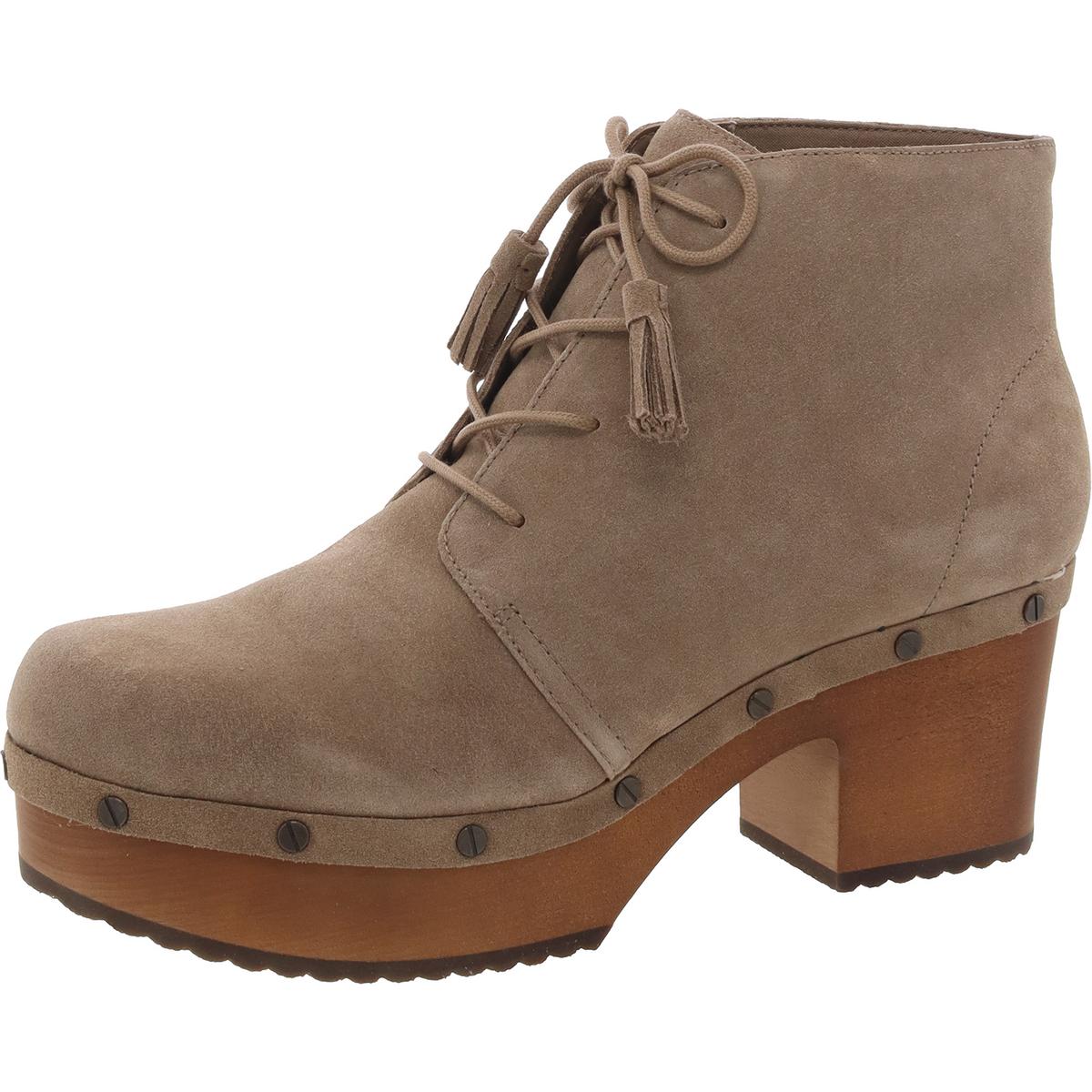 Original Chic Stiefeletten – mit Nieten, Veloursleder