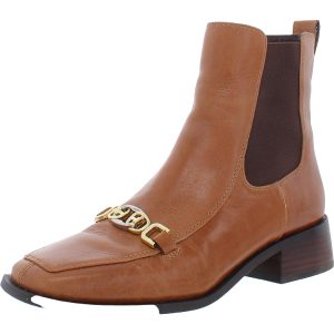 Torance Chelsea-Stiefel – Leder, eckige Zehenpartie