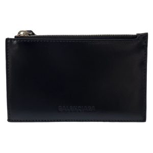 Balenciaga Münz- und Kartenetui aus Leder