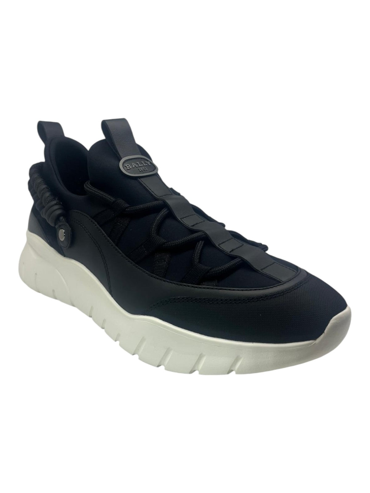 Bally Brogan 6239677 Calf Sneaker – geprägt, Herren, Schwarz