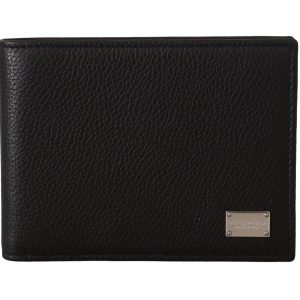 Dolce & Gabbana klappbare Herren-Ledergeldbörse mit Kartenfächern