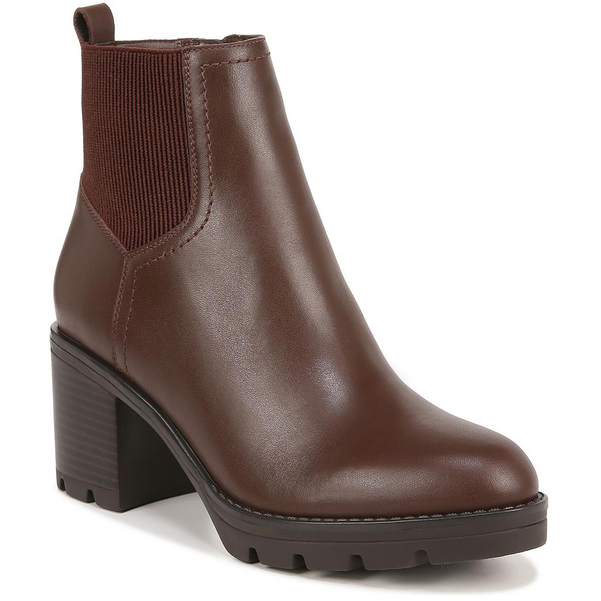 Verney Lederstiefeletten mit Blockabsatz