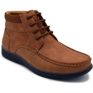 Hertel Chukka-Stiefel – Kunstleder, mit Schnürung