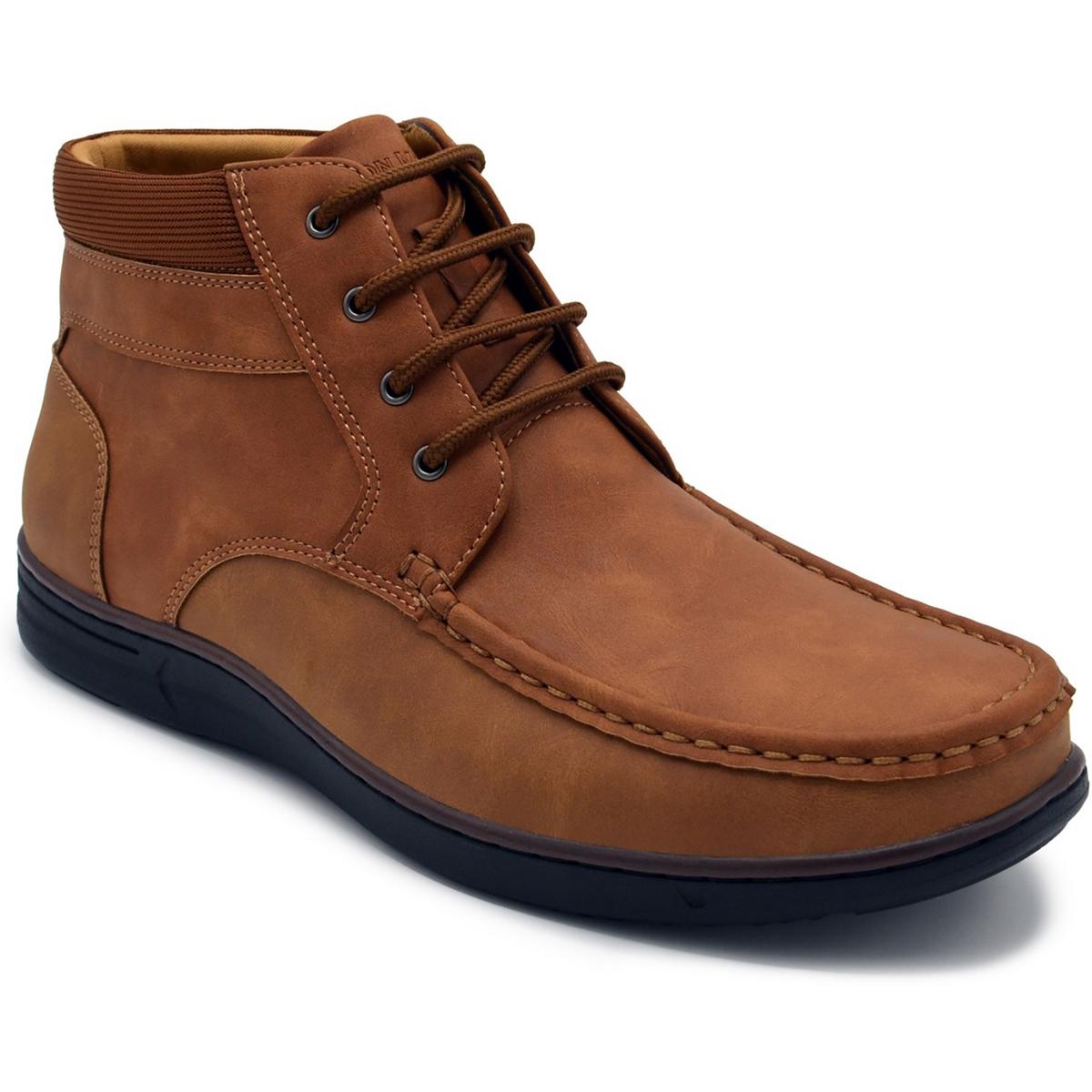 Hertel Chukka-Stiefel – Kunstleder, mit Schnürung