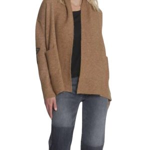 Bella Cozy Strickjacke – Ginger