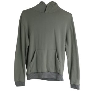 Fear of God x Zegna Kapuzenpullover aus olivfarbener Baumwolle