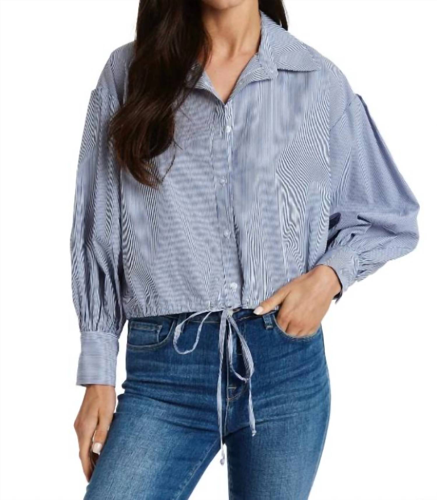 Kylie Top – Marineblau