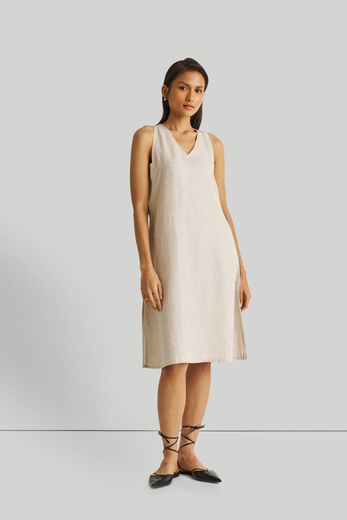 Reading Tea Leaves Kleid – Ecru
