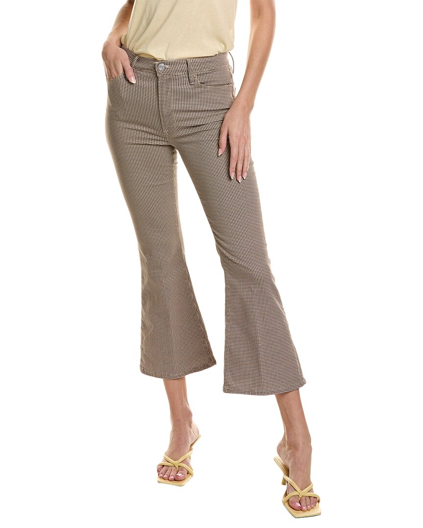 FRAME Denim Le Crop Camel Multi Schlagjeans