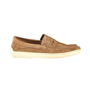 Tod’s Mokassins aus braunem Veloursleder