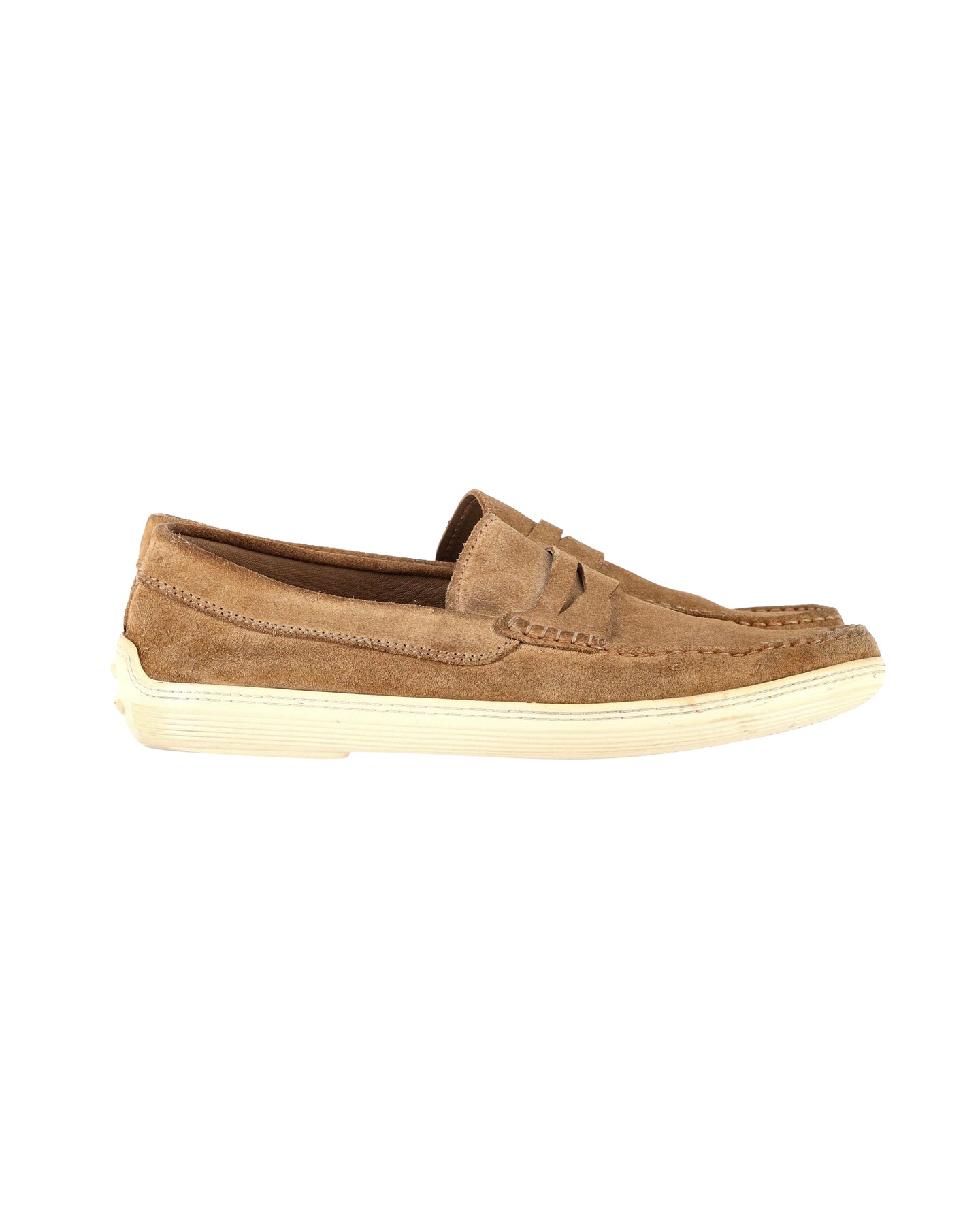 Tod’s Mokassins aus braunem Veloursleder