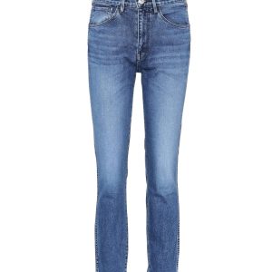 Authentic Celie Jeans mit geradem Bein – Blau
