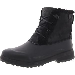 Stiefel – Lammfellimitat, Reißverschluss
