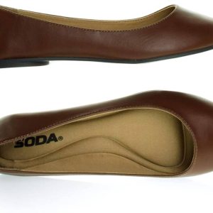 Damen Ballerinas – Camel, 7733854830652