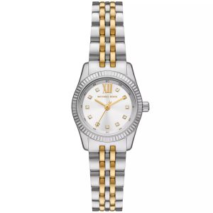 Michael Kors Lexington Damen Armbanduhr – Zifferblatt: Silberfarben, 7163287339068