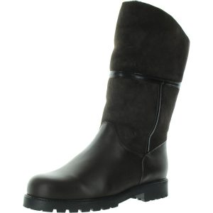 Harlan Fur halbhohe Stiefel – Kunstfellfutter