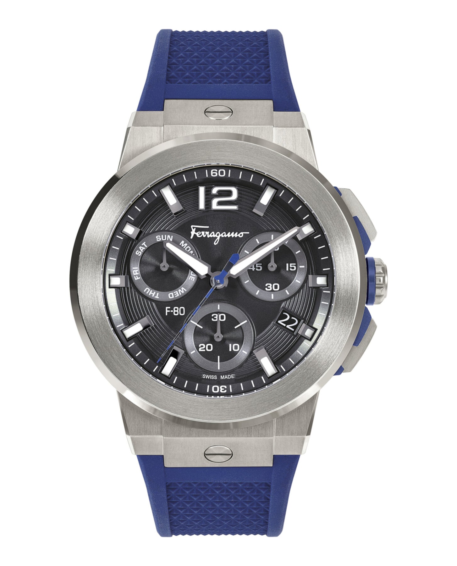 F-80 Titanium Tech Armbanduhr – Silikon, 7785058107452