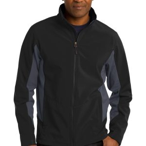 Port Authority Core Herren-Softshelljacke im Colorblock-Design – J318
