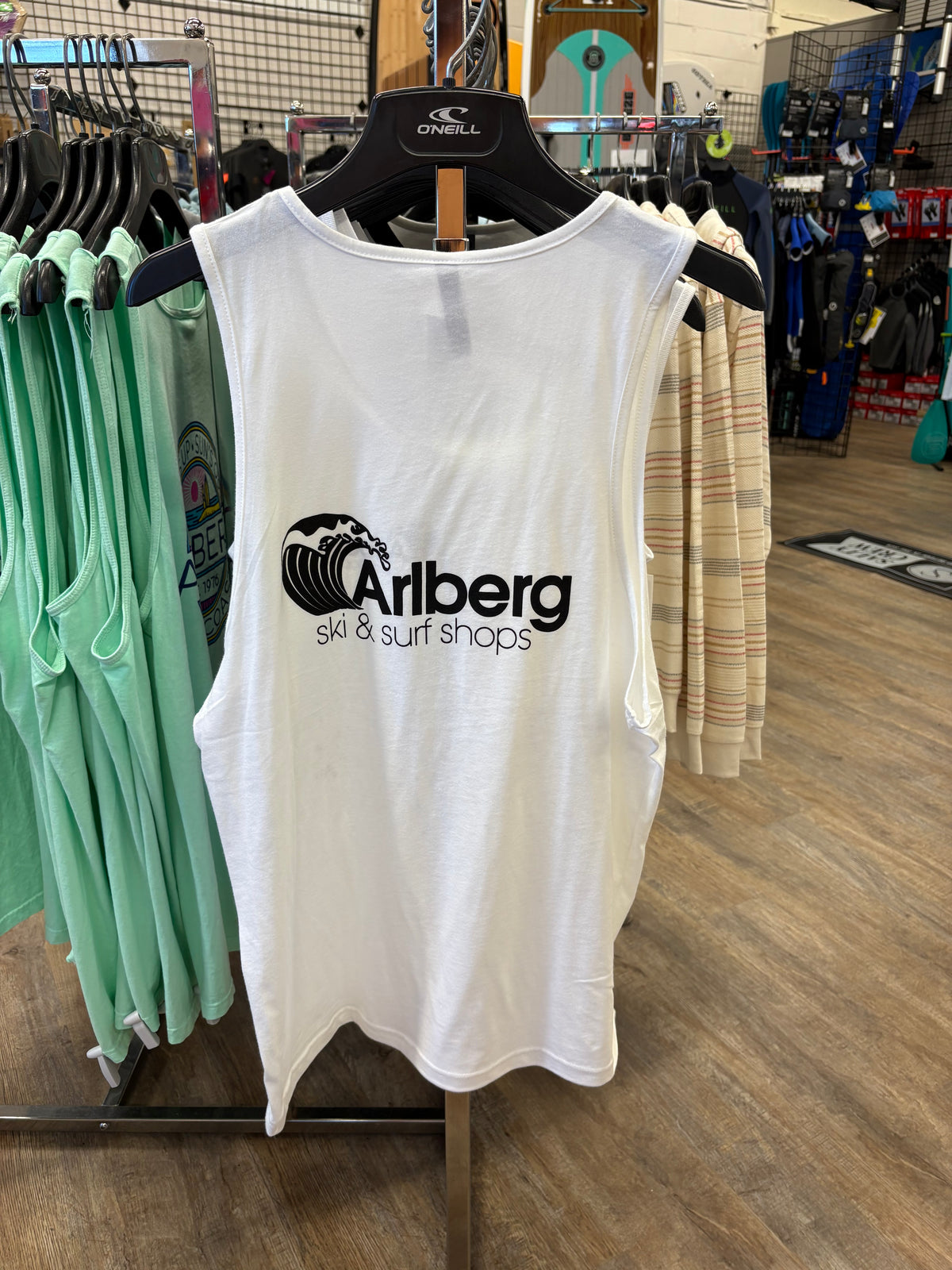 Arlberg Next Level Surf-Baumwoll-Trägertop für Erwachsene