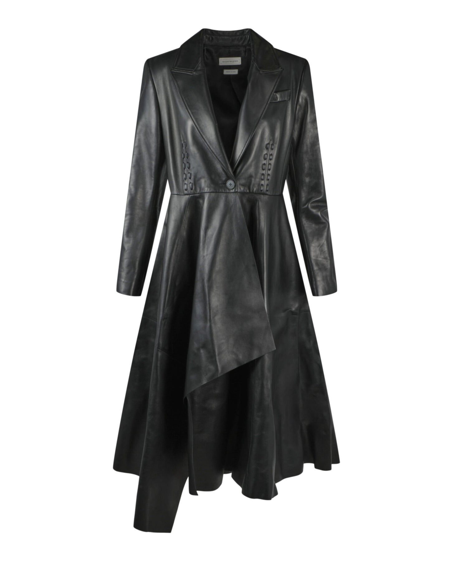 Couture Stitched 7733551267900 Mantel – Leder