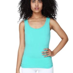 American Apparel Damen-Tanktop aus Baumwolle mit Elasthan
