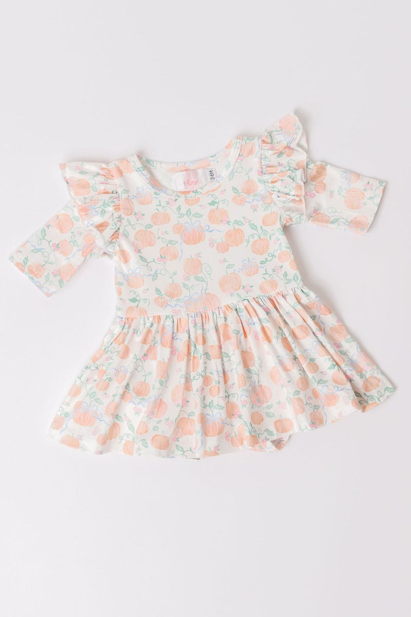 Pretty Pumpkins Twirl Body – Flügeldetails