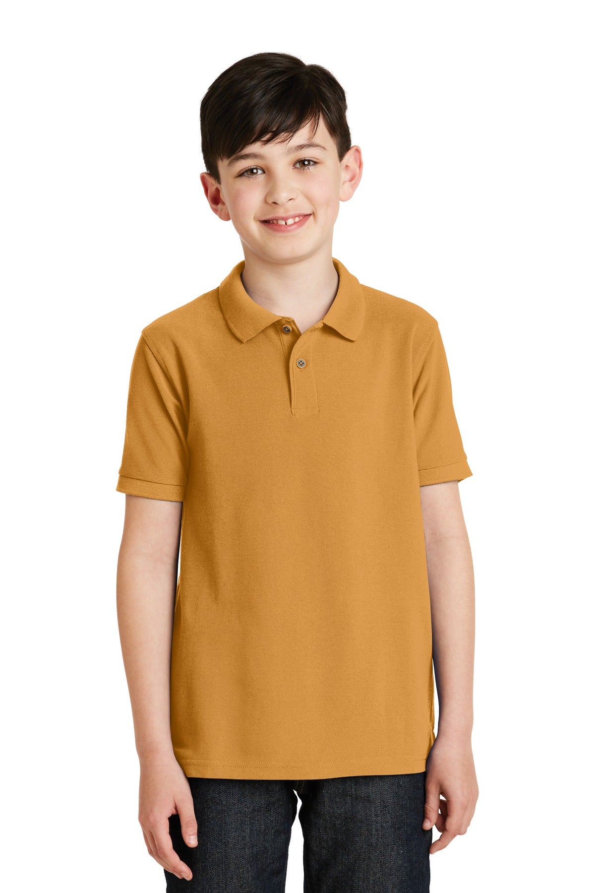 Port Authority Silk Touch Poloshirt für Jugendliche – Y500