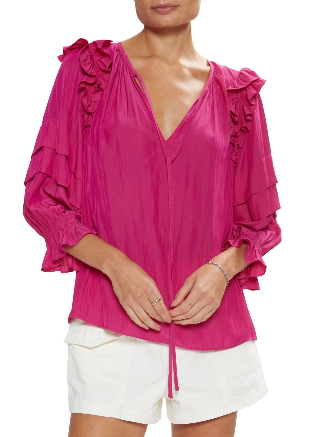 Samira Wild Bluse – Rosé