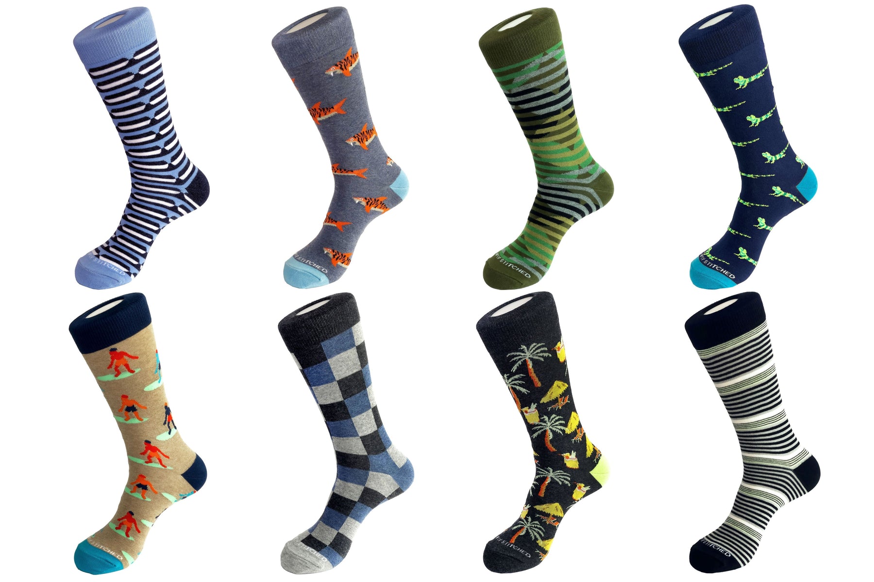 8 7732514357308 Socken – Crew-Länge, Pack