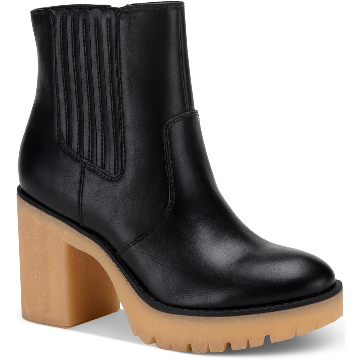 Lennii Stiefeletten – Kunstleder, Plateau
