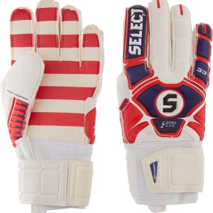 SELECT US33 All Round Torwarthandschuhe in Weiß/Rot/Blau