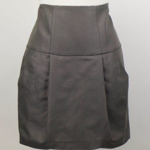 7151345991740 Rock – Baumwollmischung, Damen, Grau